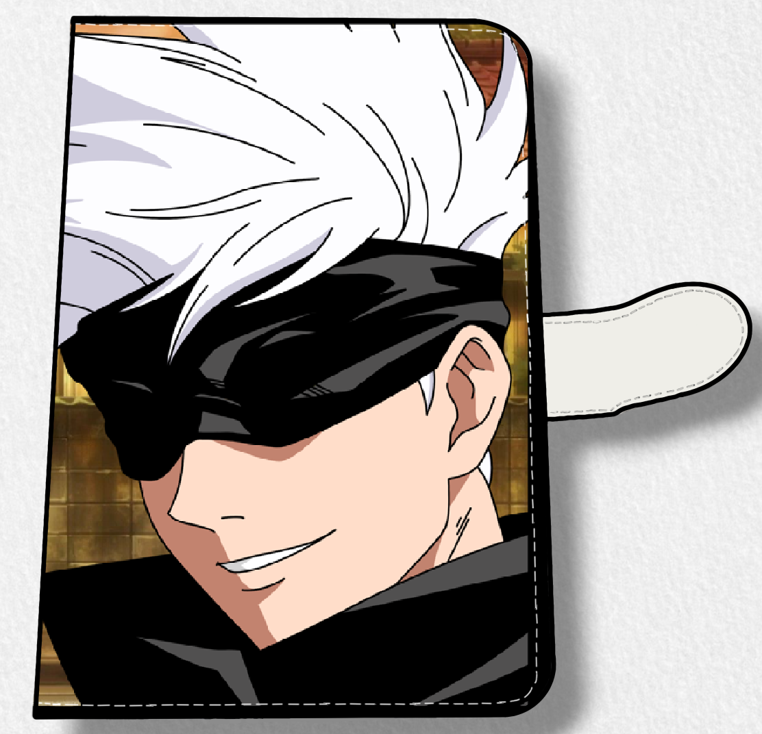 Gojo (JJK) Anime Faux Leather Magnetic Latch Journal