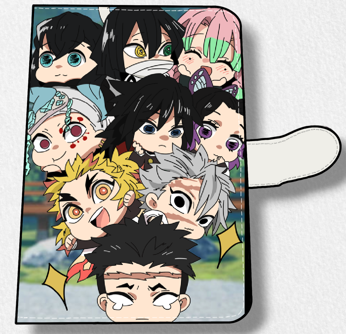 Hashira (DS) Anime Faux Leather Magnetic Latch Journal