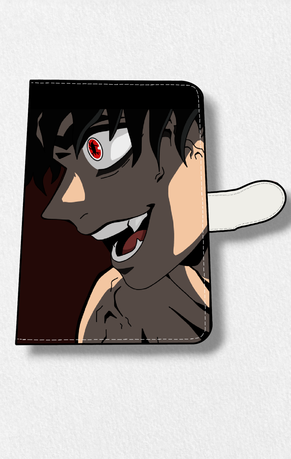 Muzan (DS) Anime Faux Leather Magnetic Latch Journal