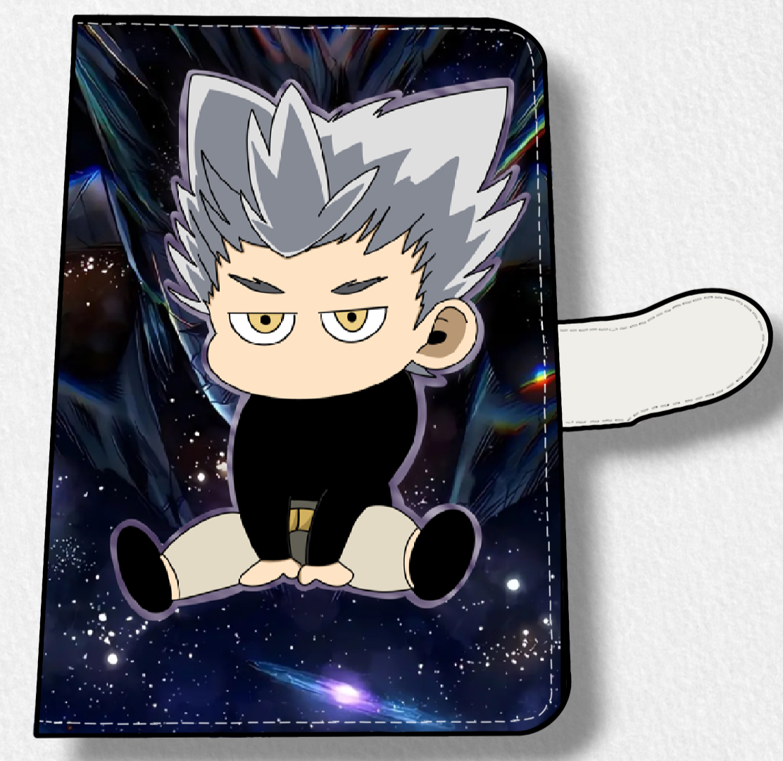 Garou (OPIMAN) Anime Faux Leather Magnetic Latch Journal