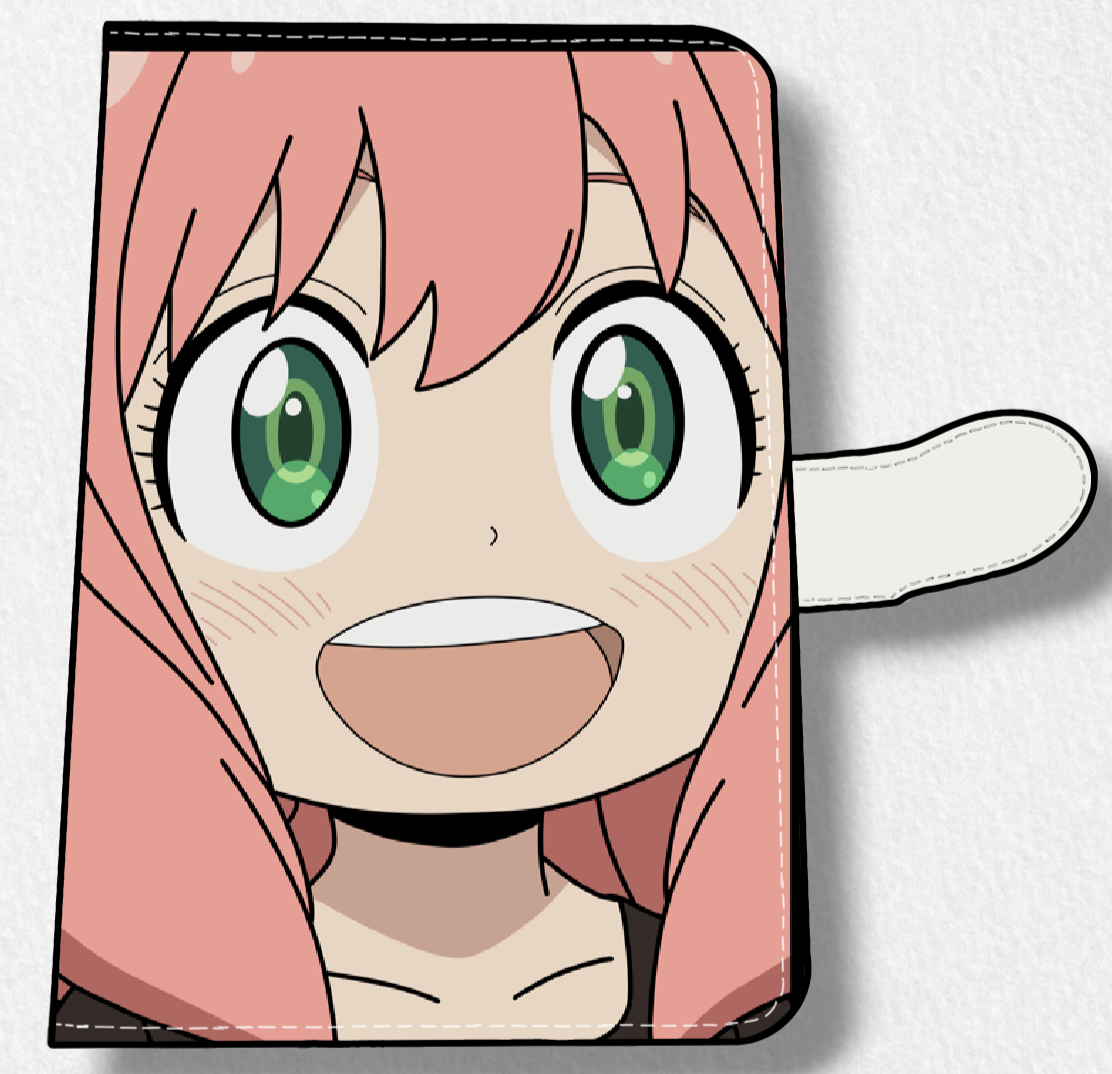 Anya (SXF) Anime Faux Leather Magnetic Latch Journal