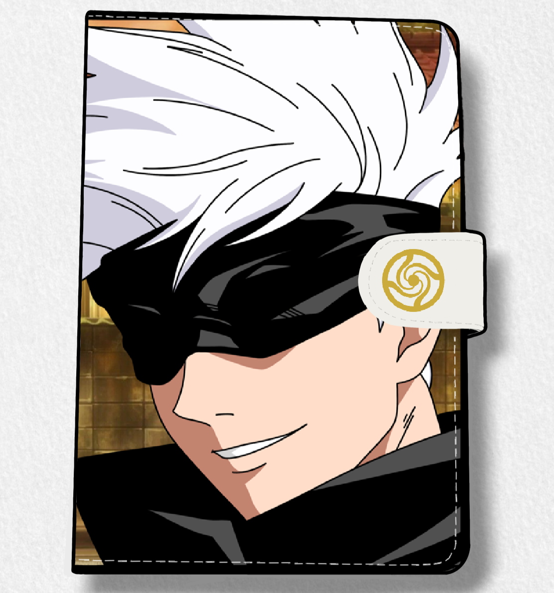 Gojo (JJK) Anime Faux Leather Magnetic Latch Journal