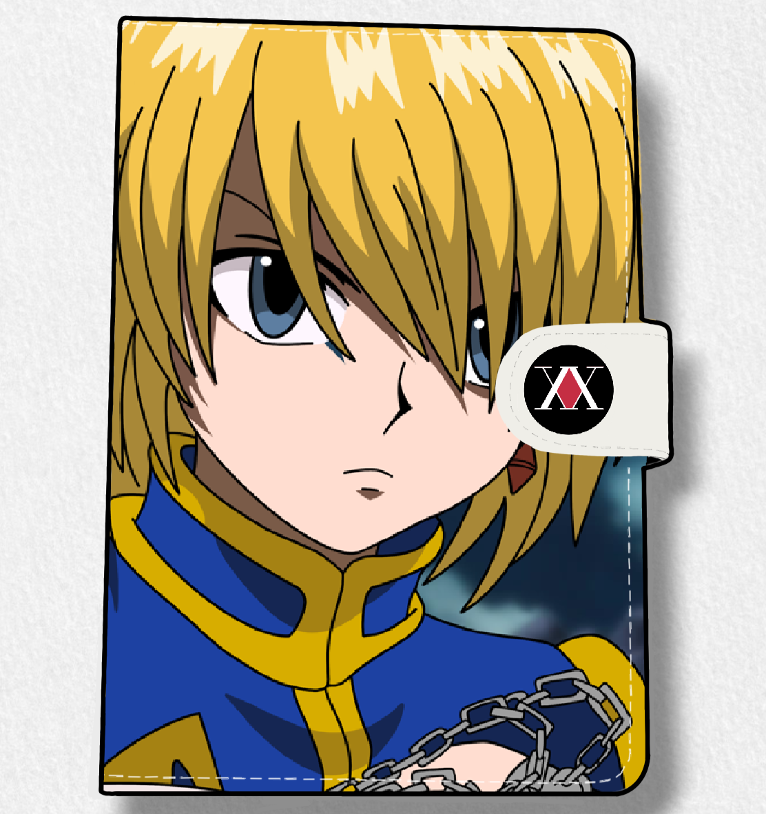 Kurapika (HXH) Anime Faux Leather Magnetic Latch Journal