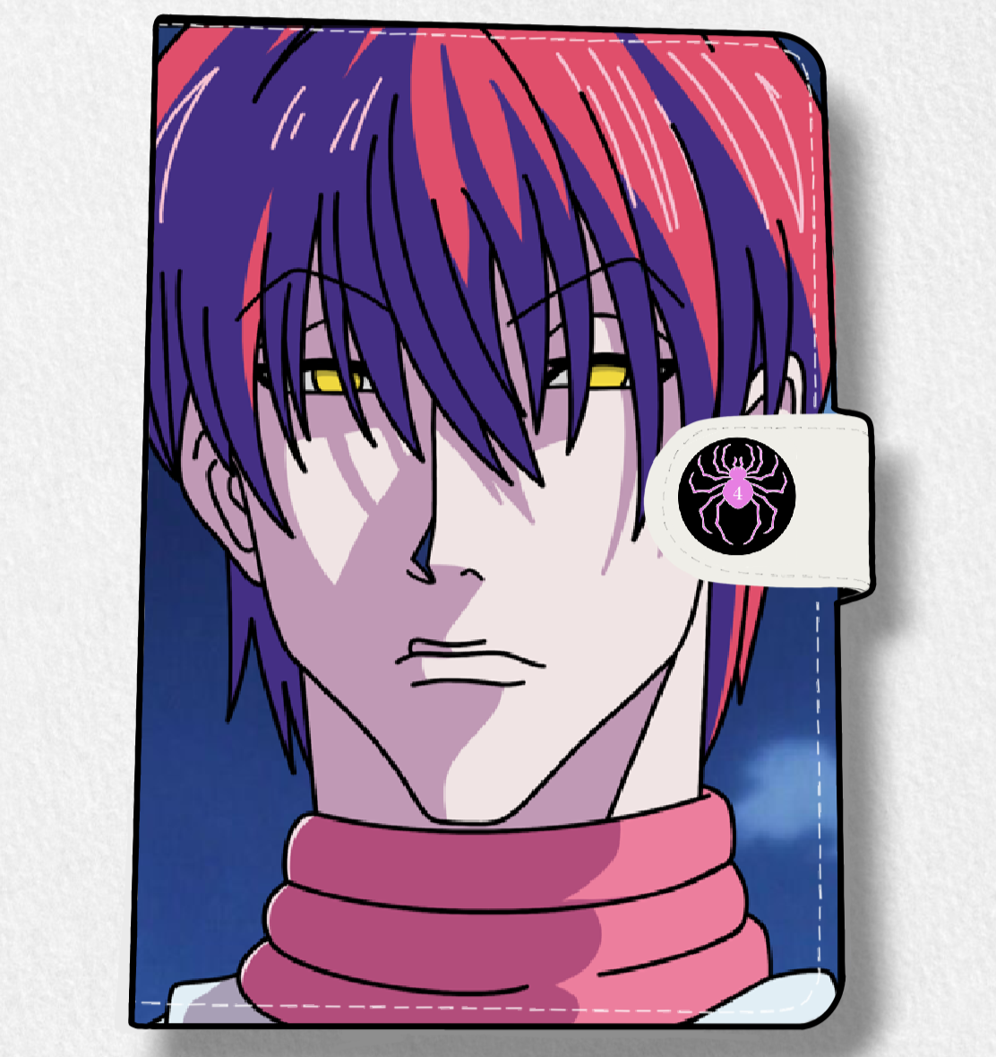 Hisoka (HXH) Anime Faux Leather Magnetic Latch Journal