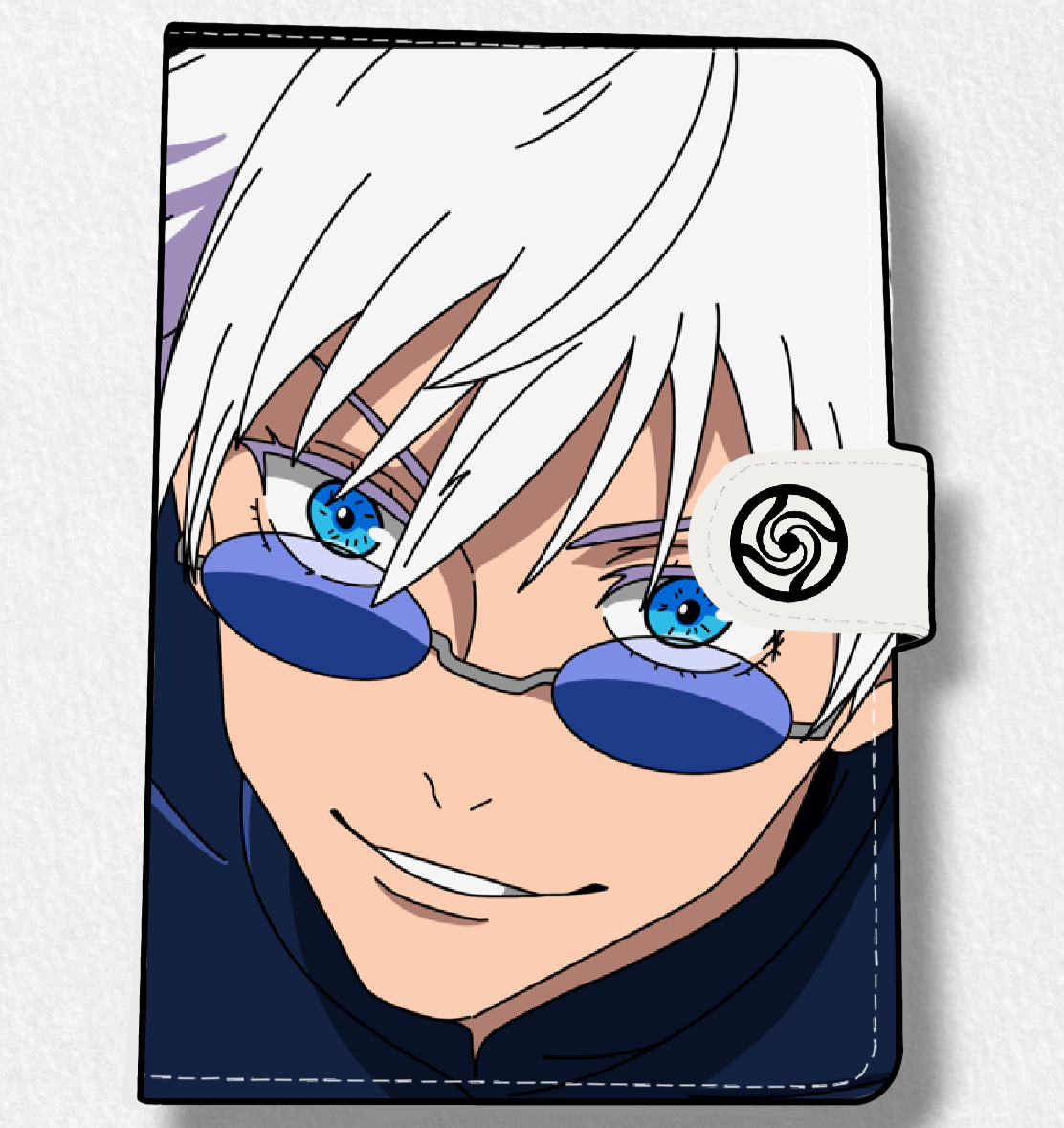 Gojo (JJK) Anime Faux Leather Magnetic Latch Journal