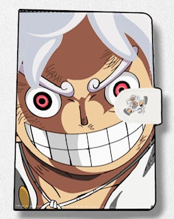 *Limited Edition* Luffy (OP Pirates) Anime Faux Leather Magnetic Latch Journal