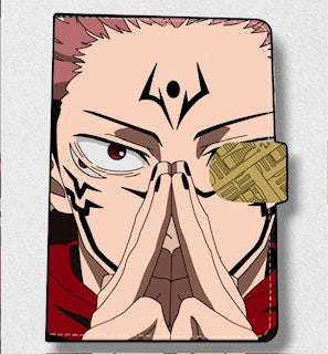 Sukuna (JJK) Anime Faux Leather Magnetic Latch Journal