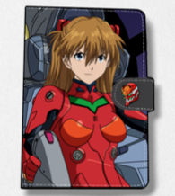 Asuka (EVG) Anime Faux Leather Magnetic Latch Journal