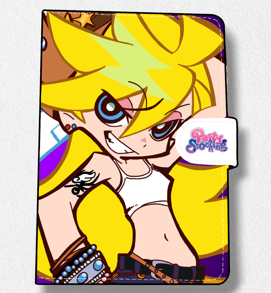 Panty (P&S) Anime Faux Leather Magnetic Latch Journal