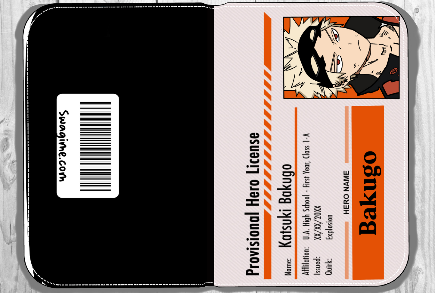 {Pre-Order} Bakugo (BNHA) Vertical Wallet