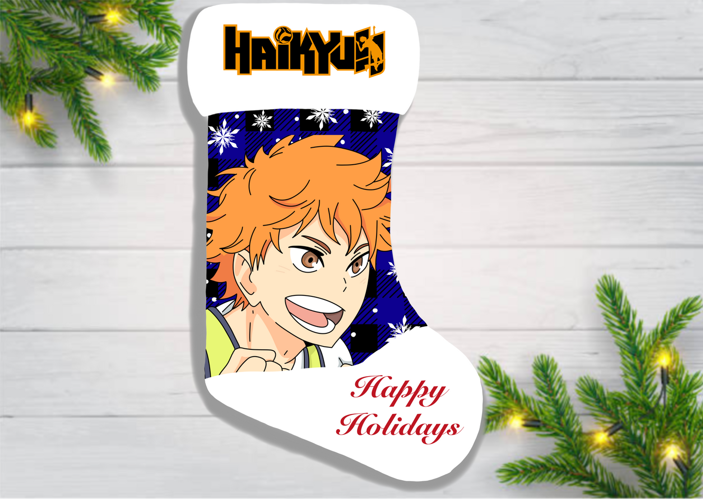 Hinata (Hi-Q) Christmas stockings