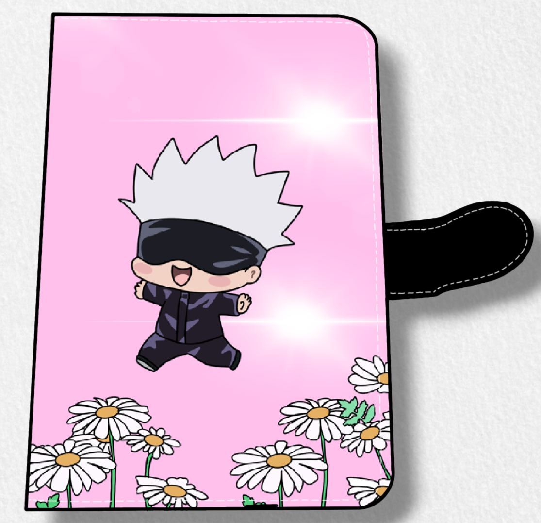 Gojo (JJK) Anime Faux Leather Magnetic Latch Journal