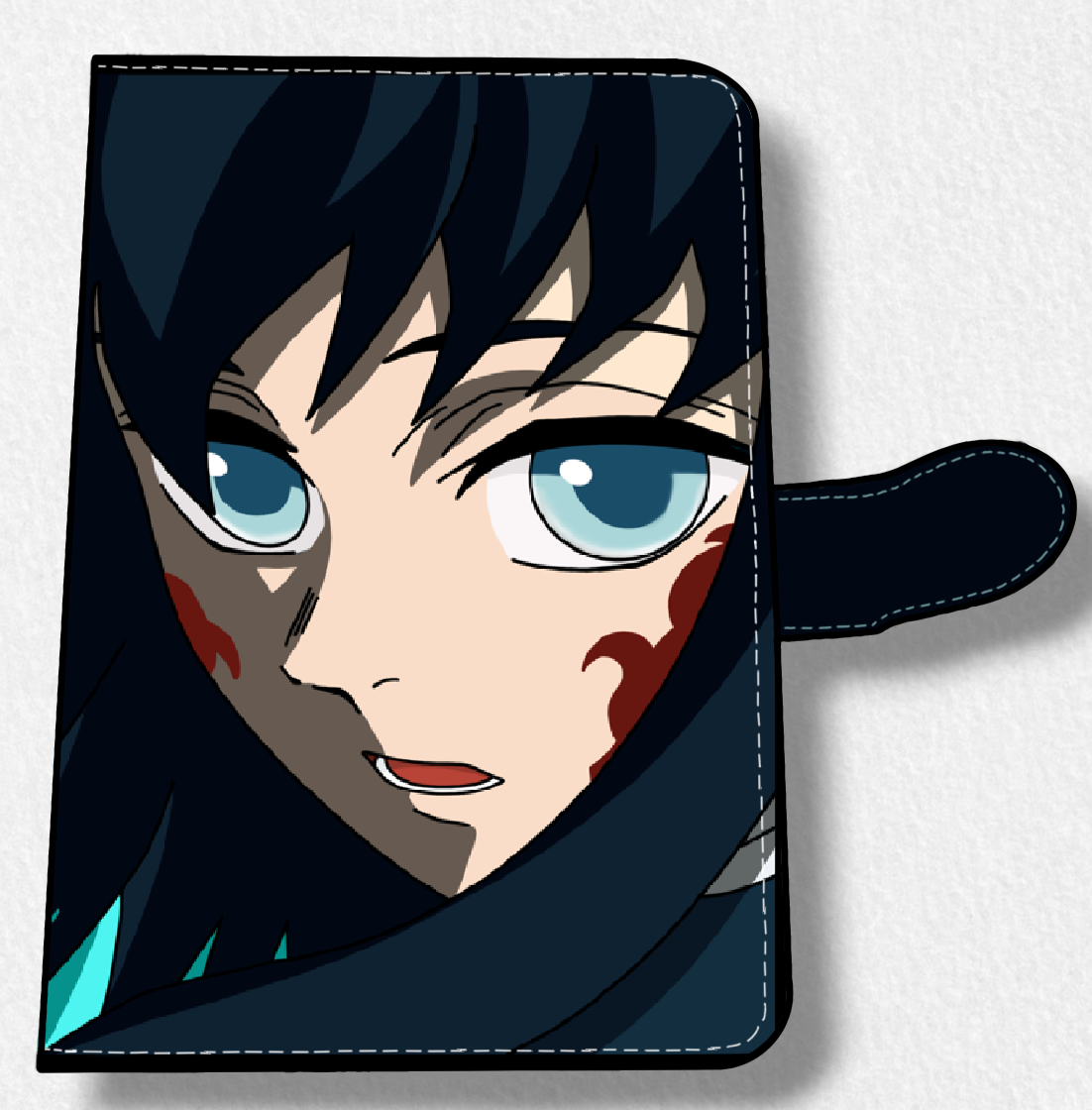 Muchiro (DS) Anime Faux Leather Magnetic Latch Journal