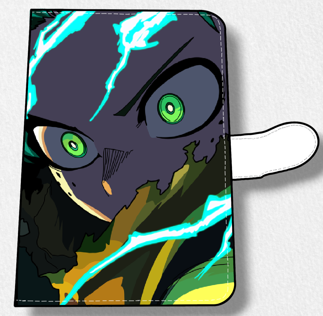Deku (BNHA) Anime Faux Leather Magnetic Latch Journal