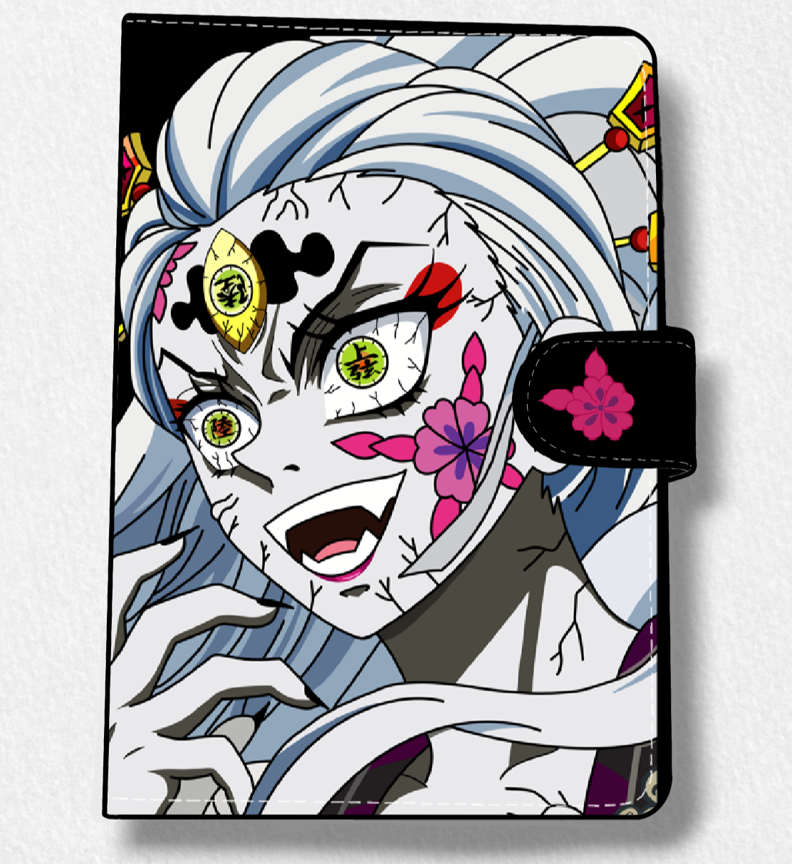 Daki (DS) Anime Faux Leather Magnetic Latch Journal