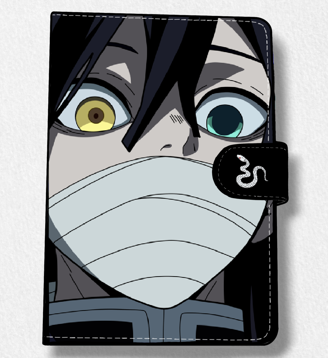 Obanai (DS) Anime Faux Leather Magnetic Latch Journal
