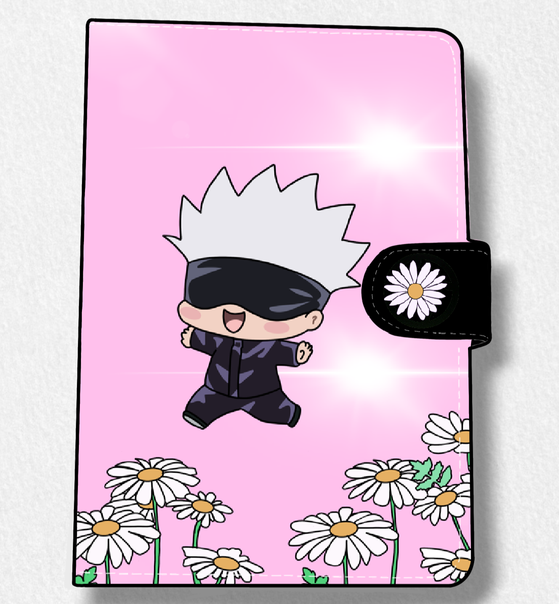 Gojo (JJK) Anime Faux Leather Magnetic Latch Journal