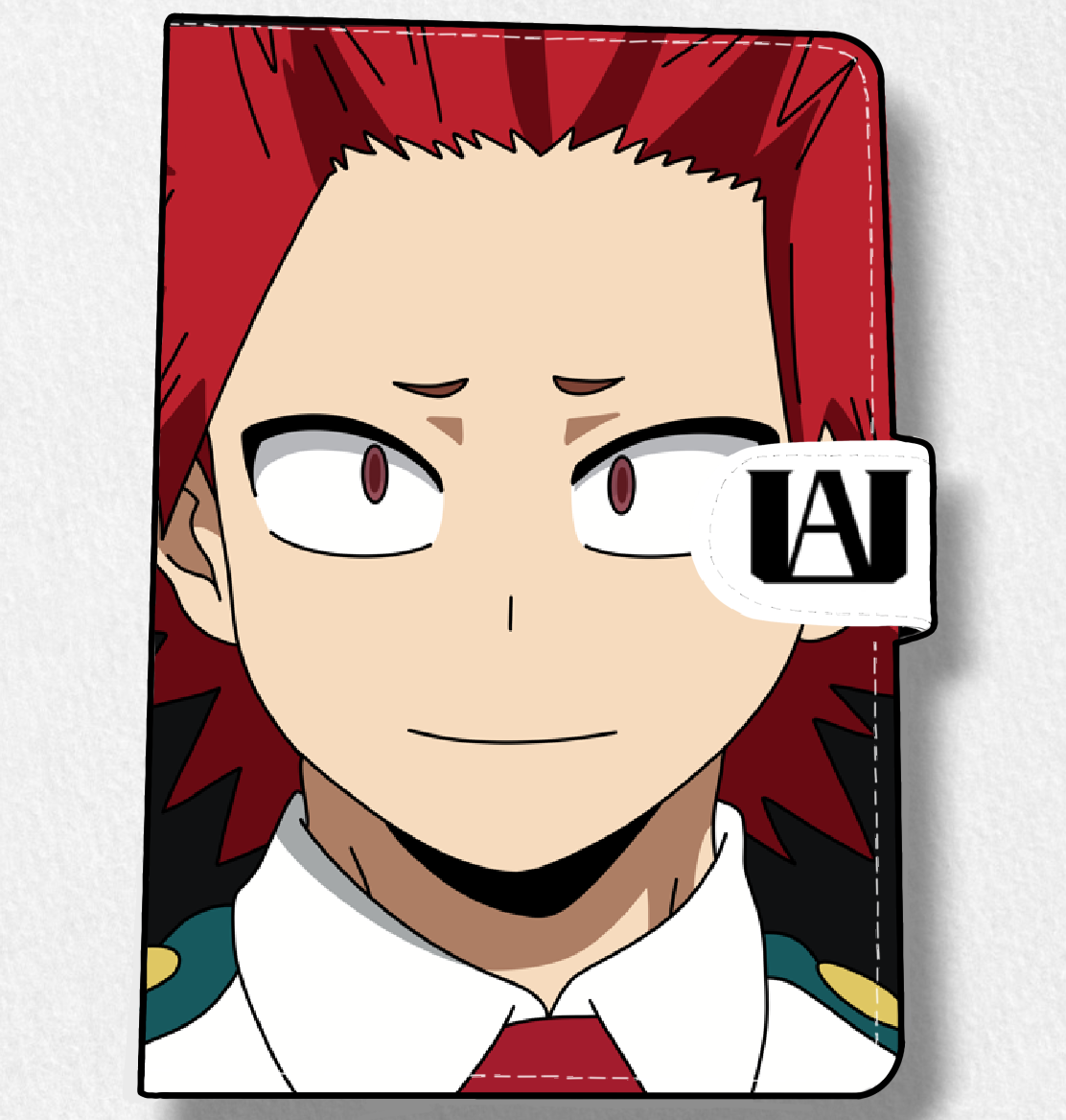 Kirishima (BNHA) Anime Faux Leather Magnetic Latch Journal