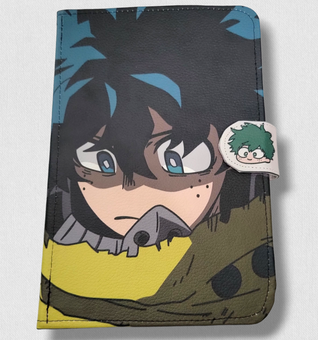 Deku (BNHA) Anime Faux Leather Magnetic Latch Journal