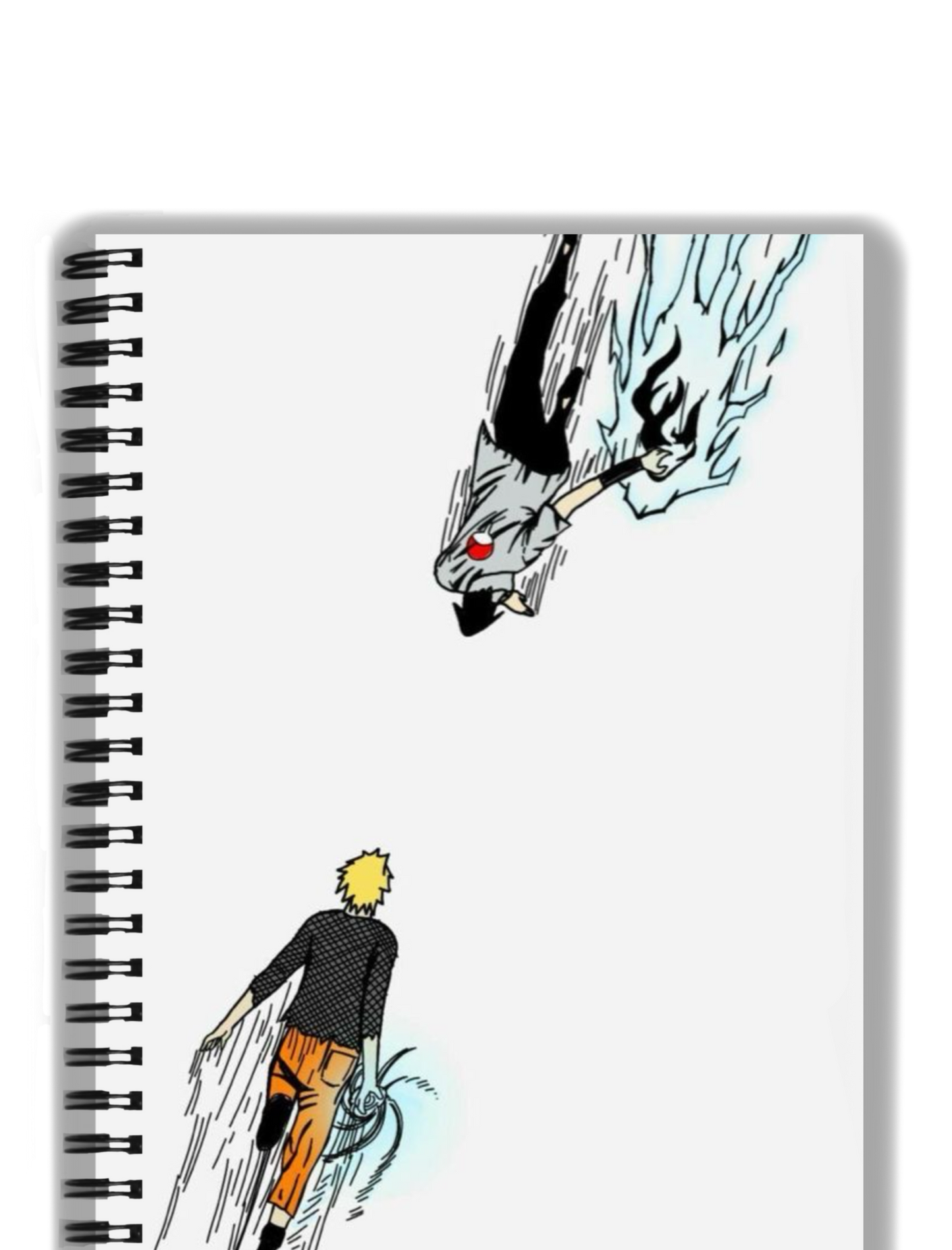 Naruto and Sasuke (NRO) Anime Spiral Notebook