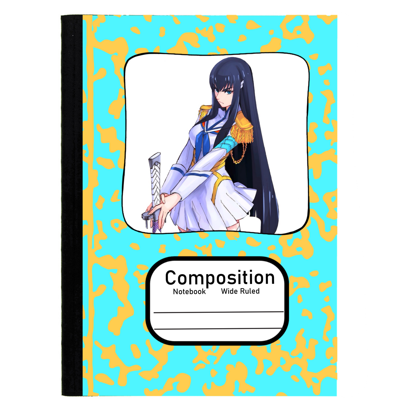 Satsuki (KLK) Composition notebook Camo