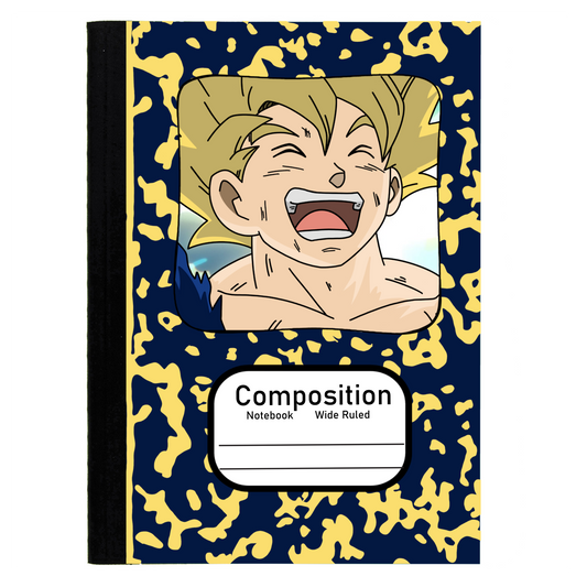 Goku (DBZ) Composition notebook Camo