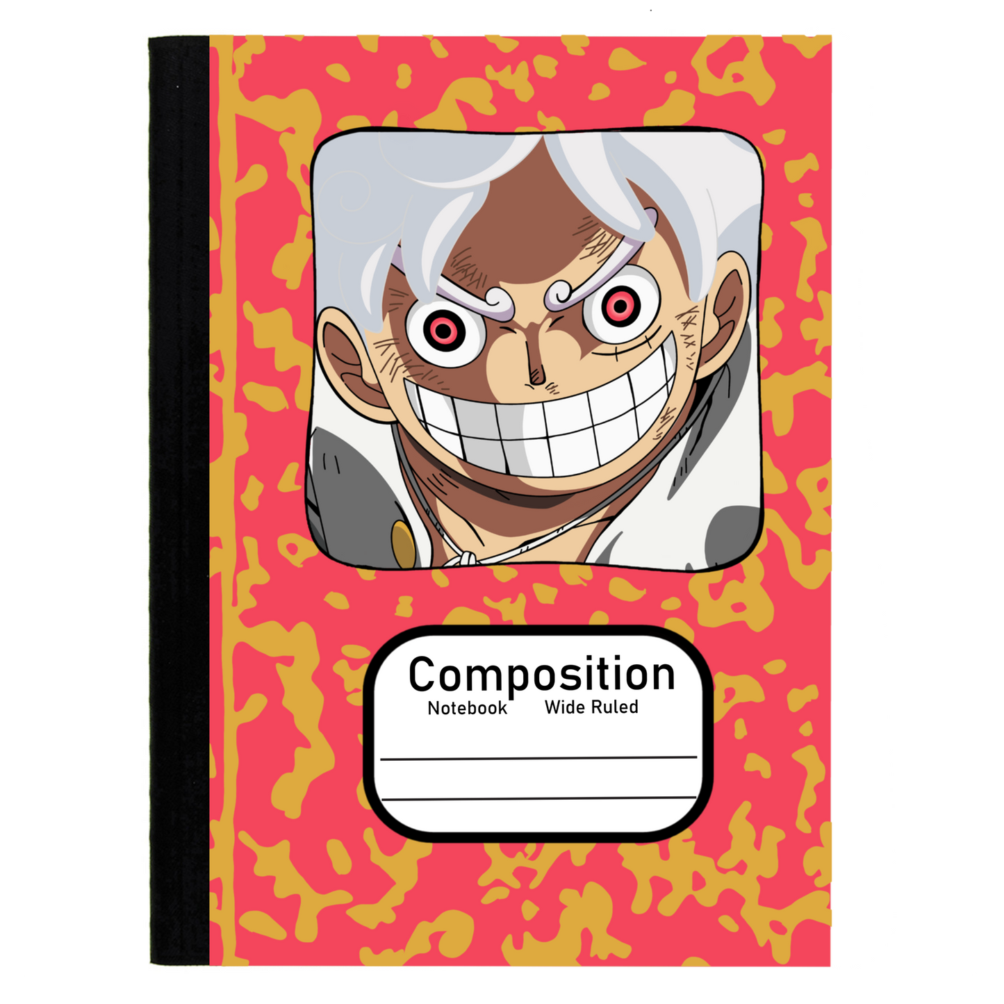 Luffy (OP Pirates) Composition notebook Camo