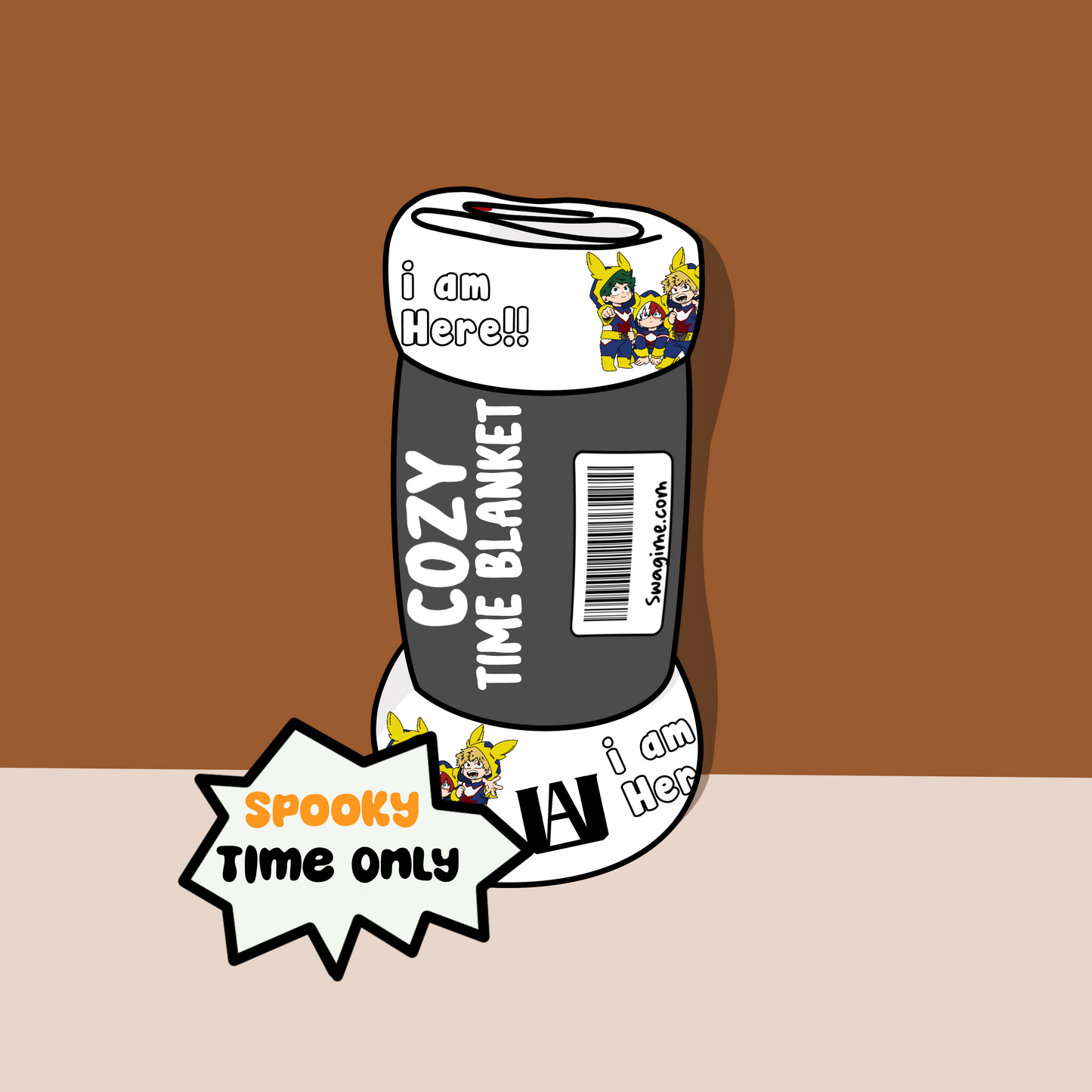 Deku, Todoroki, Bakugo (BNHA) Anime blanket