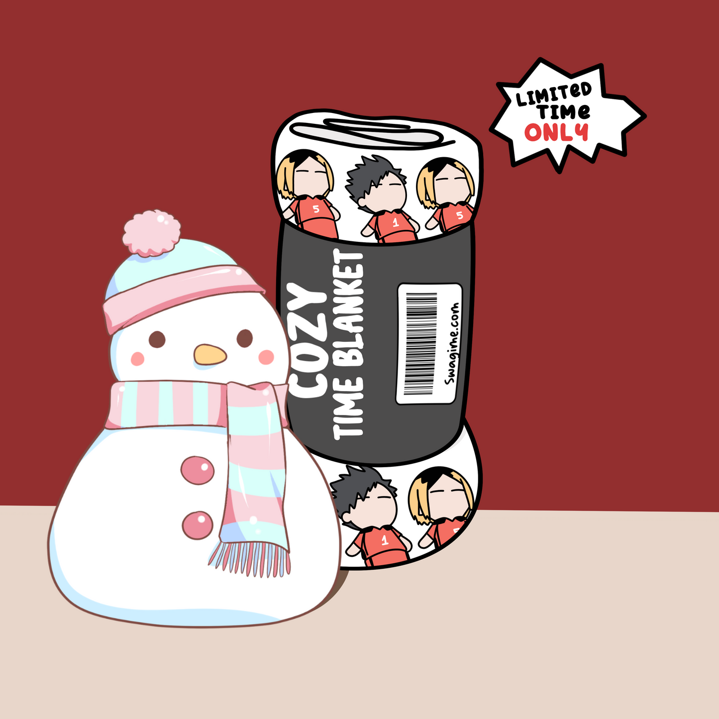 Nekoma (Hi-Q) Anime blanket