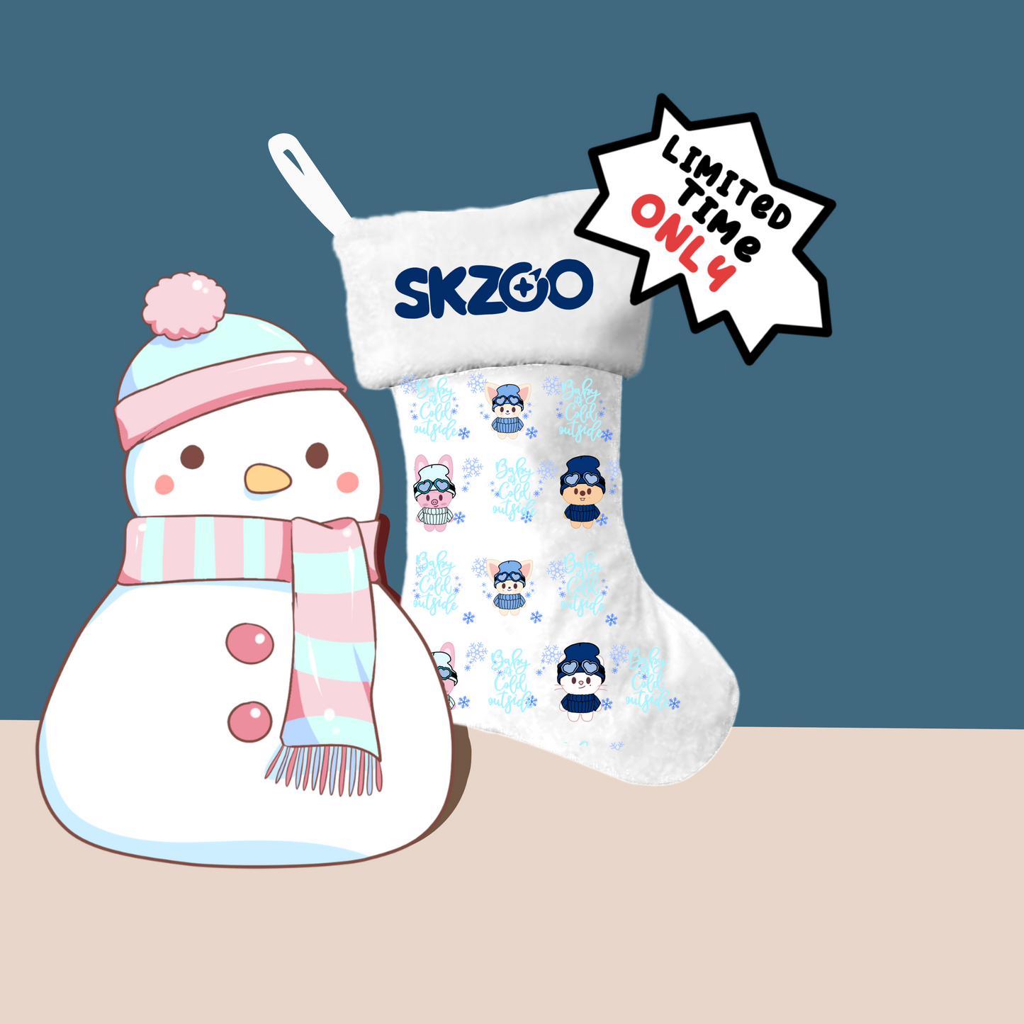 Skzoo (SKZ) Anime Christmas stockings