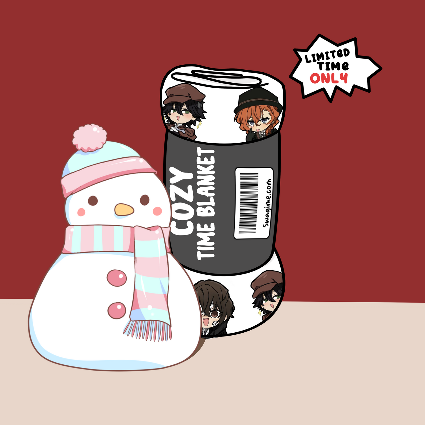 Bungo Stray Dogs (BSD) Anime blanket