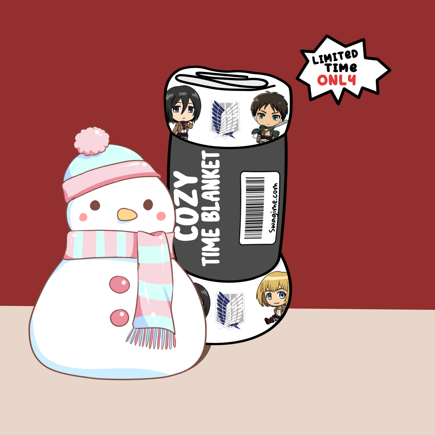 Attack on Titan (AOT) Anime blanket