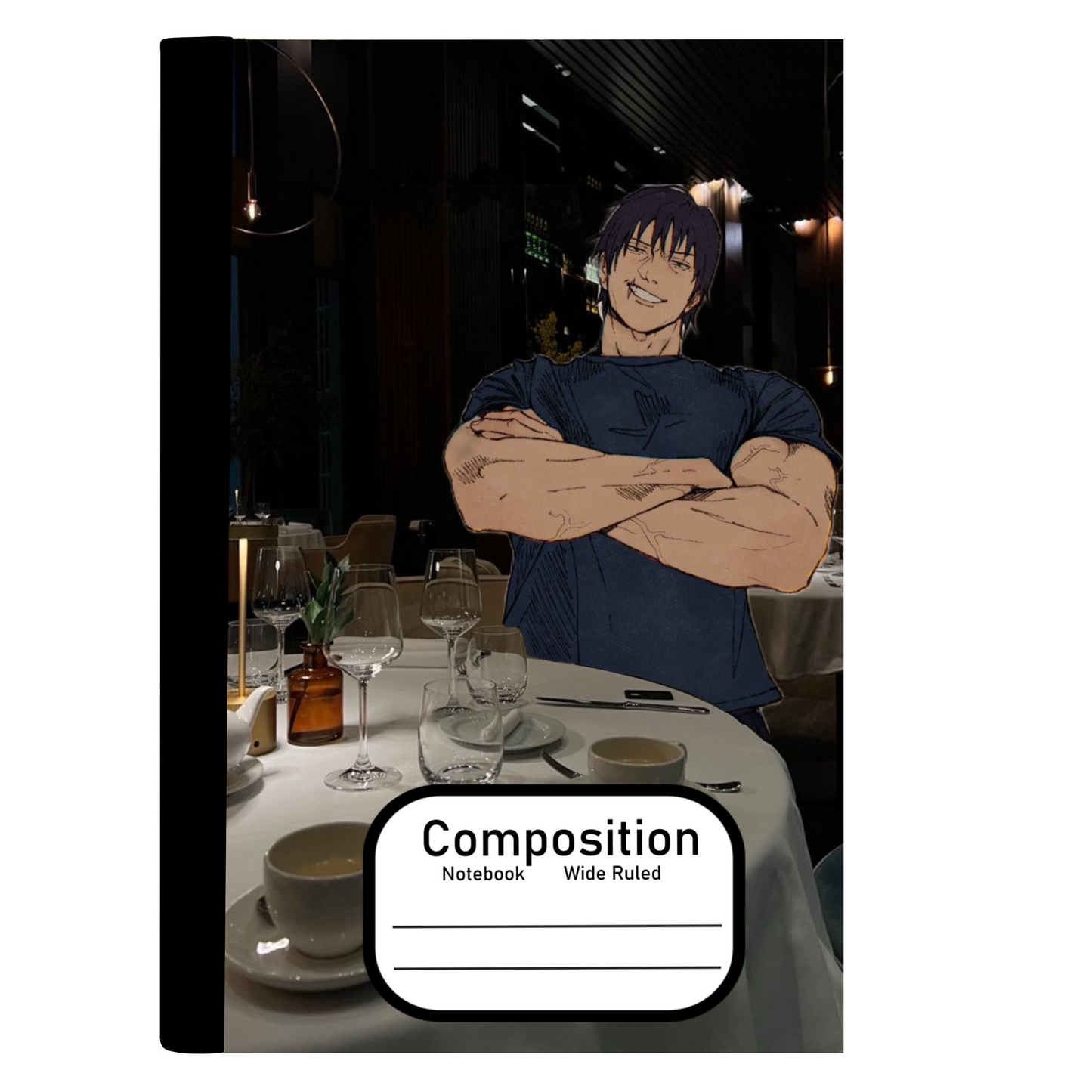 Toji (JJK) Composition notebook Full art