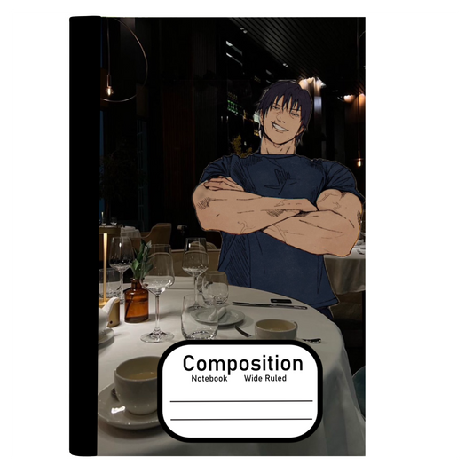 Toji (JJK) Composition notebook Full art