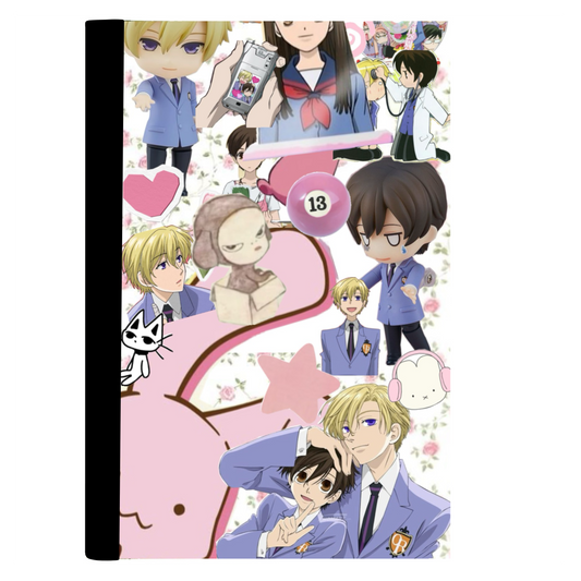 Suoh and Haruhi (OHHC) Composition notebook Full art