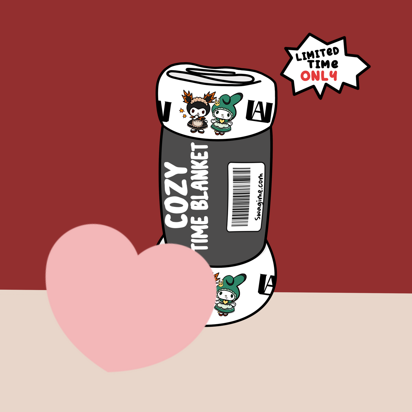 Deku and Bakugo (BNHA) Anime blanket