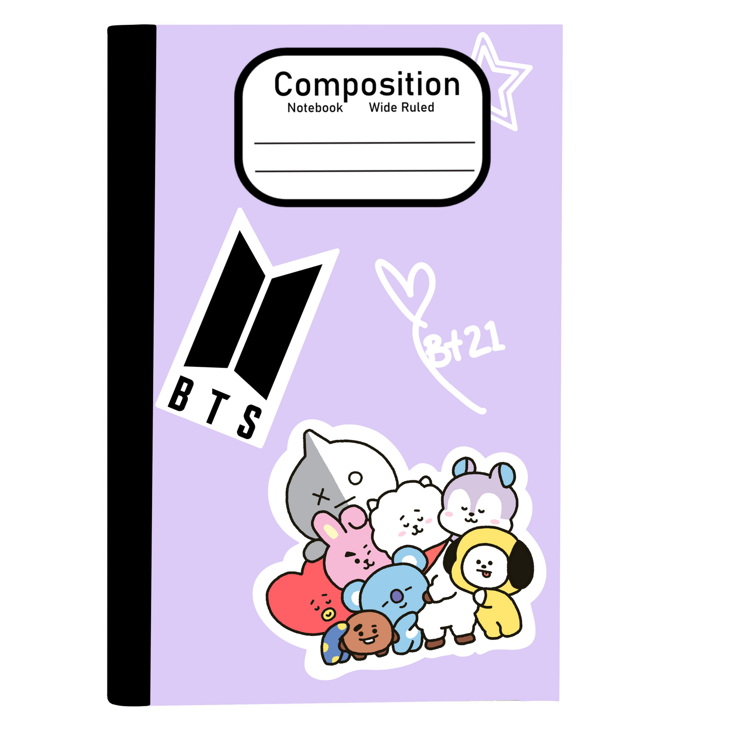 BTArmy (B21) Composition notebook Full art