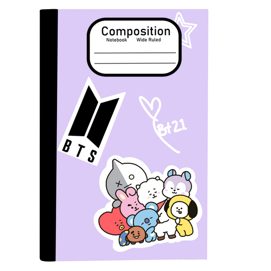 BTArmy (B21) Composition notebook Full art
