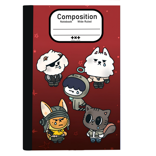ppulbatu (PBT) Composition notebook Full art