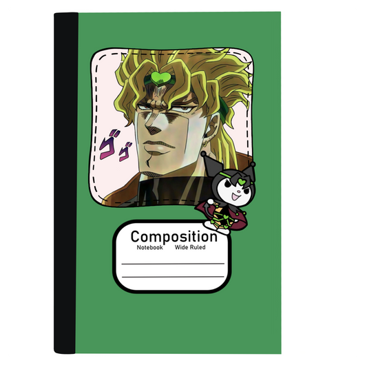 Dio (JJBA) Composition notebook Full art