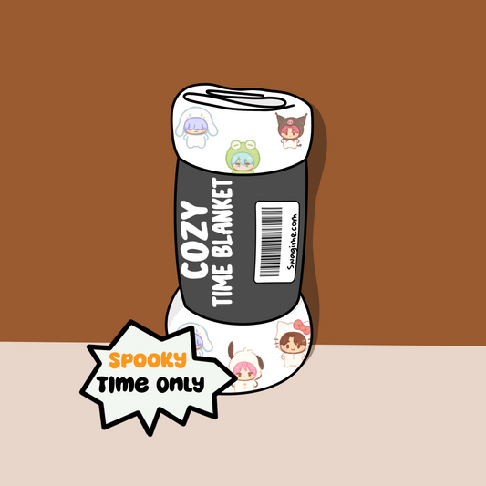 Huntrix Halloween (KPDH) Anime blanket