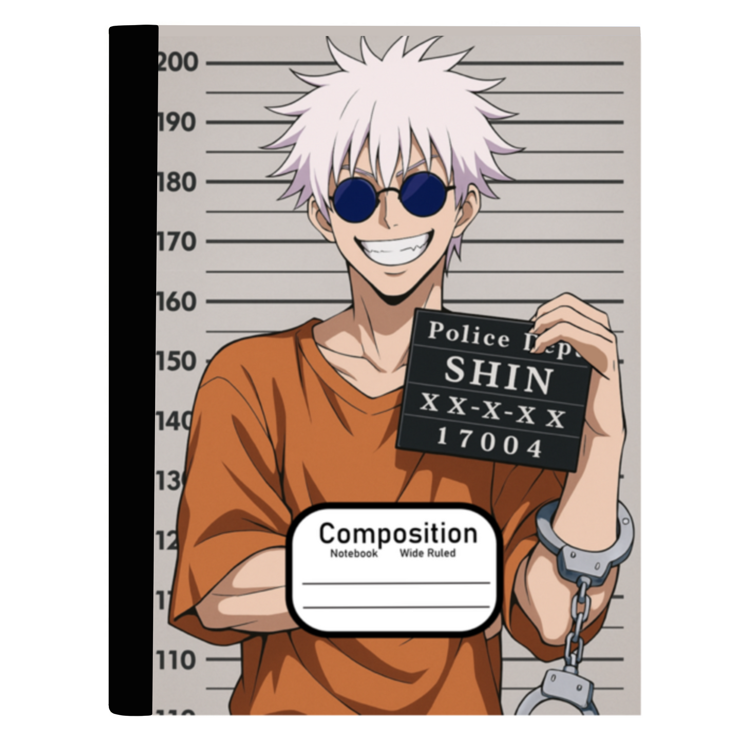 Gojo (JJK) Composition notebook Full art