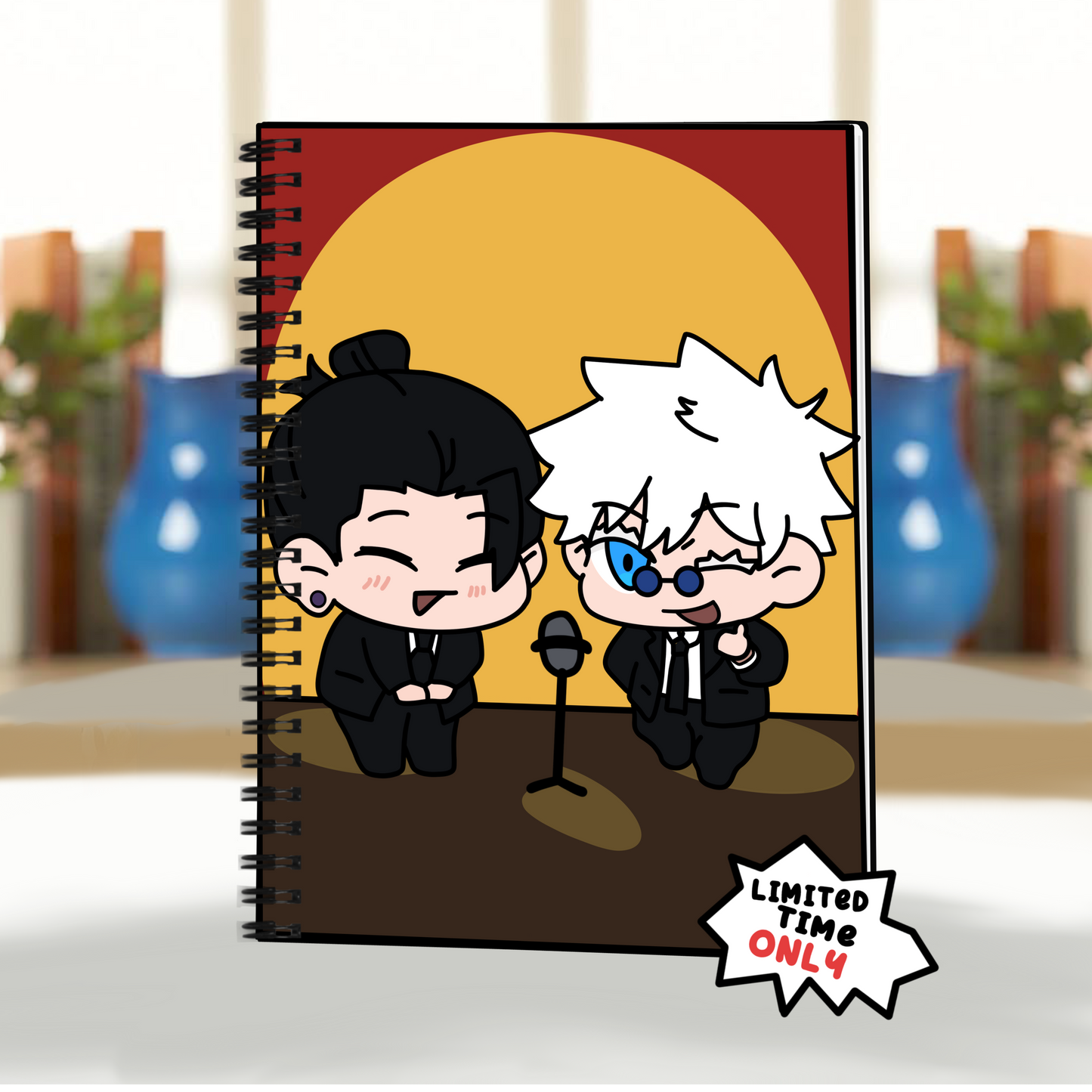 Geto and Gojo (JJK) Anime pocket book