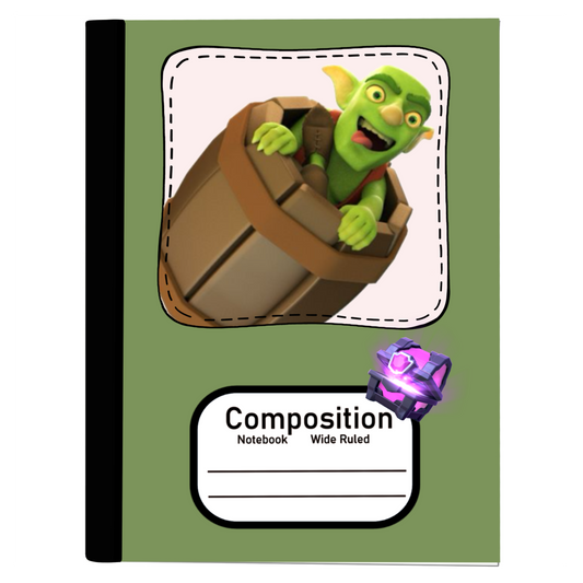 Clash (CLHRY) Composition notebook