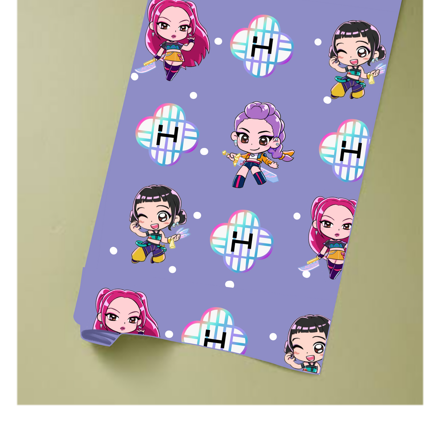 Huntrix (KPDH) Wrapping paper