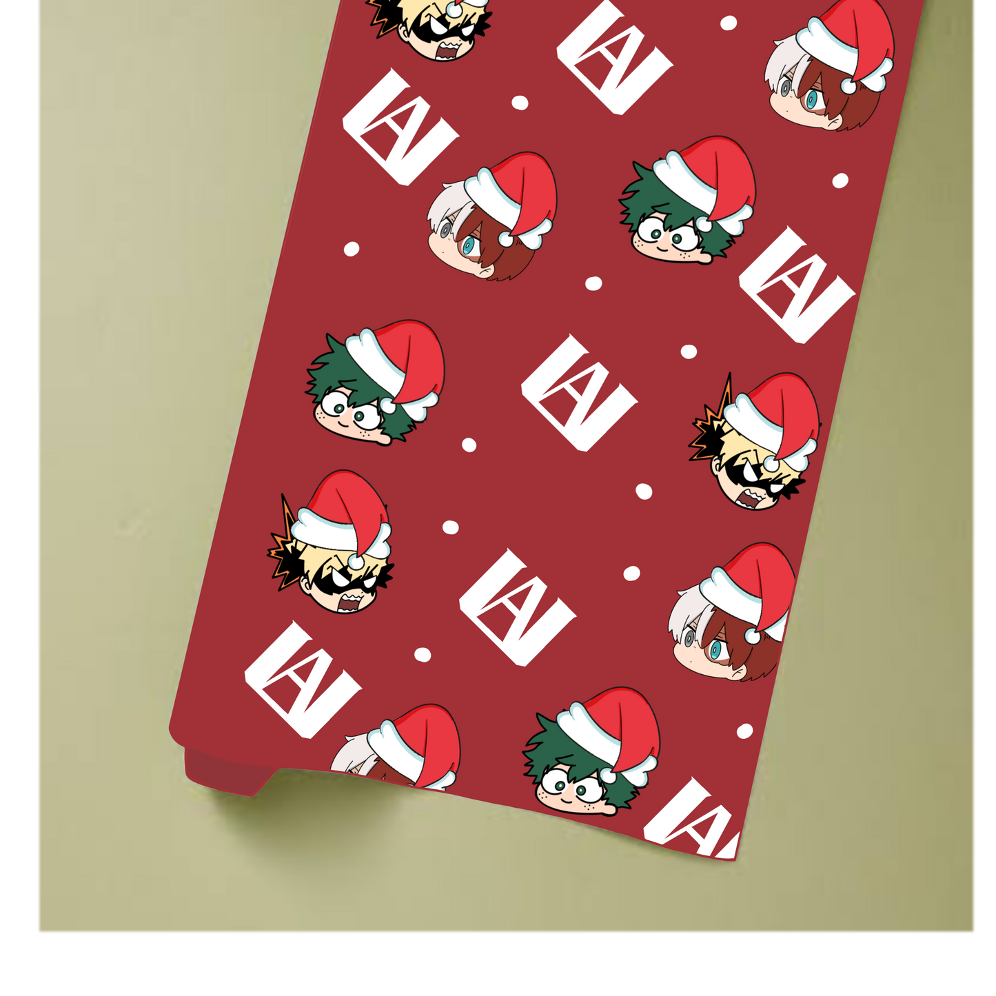 Bakugo, Deku, Todoroki (BNHA) Wrapping paper