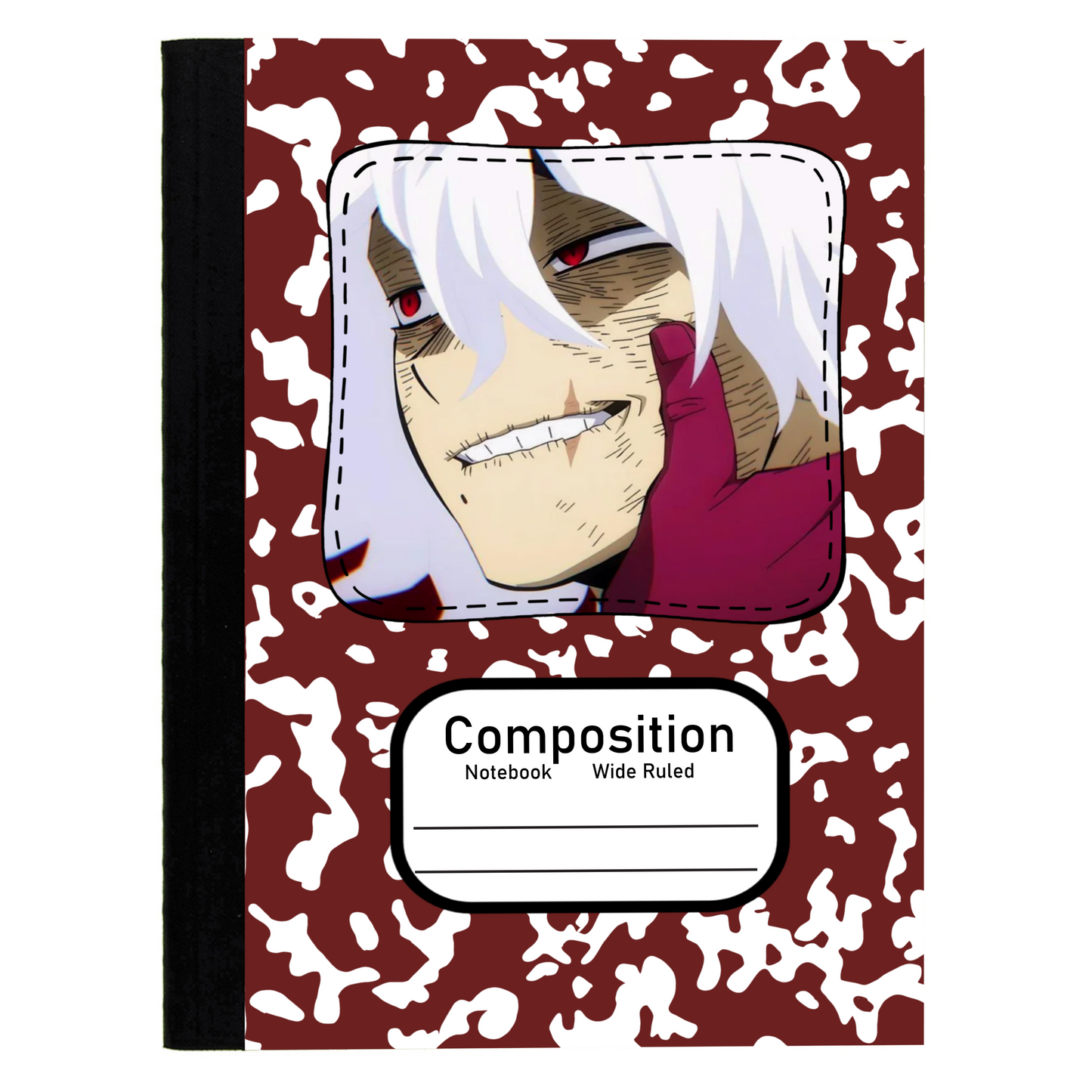 Shigaraki (BNHA) Composition notebook Camo