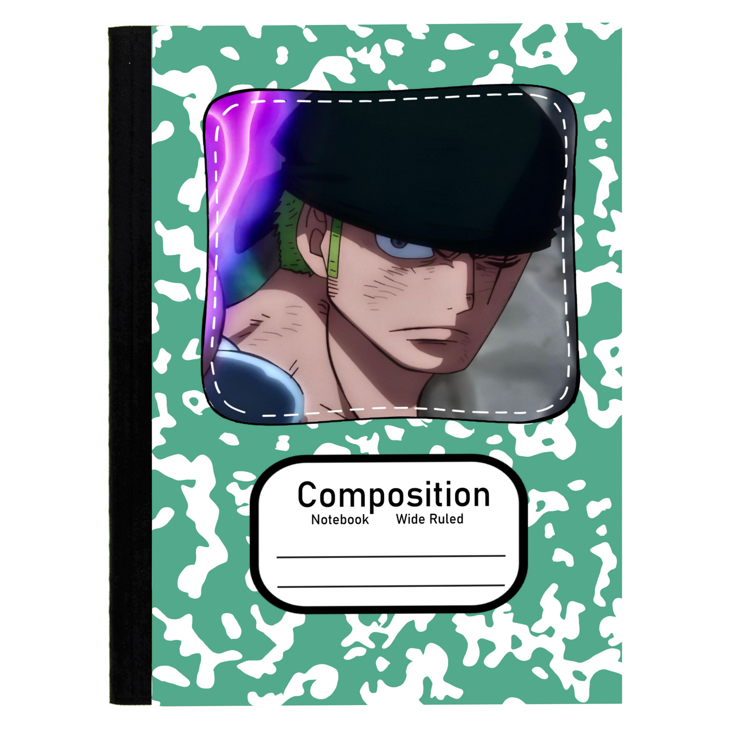 Zoro (OP Pirates) Composition notebook Camo