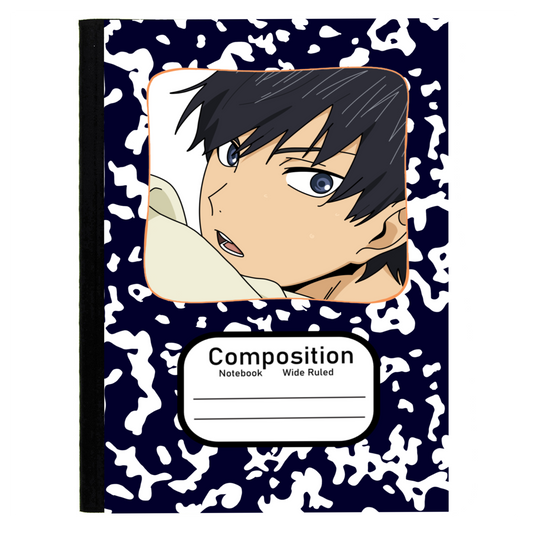 Kageyama (Hi Q) Composition notebook Camo