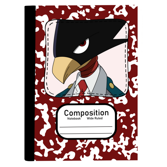 Fumikage Tokoyami (BNHA) Composition notebook Camo